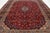 Vintage Red Kashan Persian Wool Rug Featuring a Medallion Design For Sale In New York - Image 6 of 10
