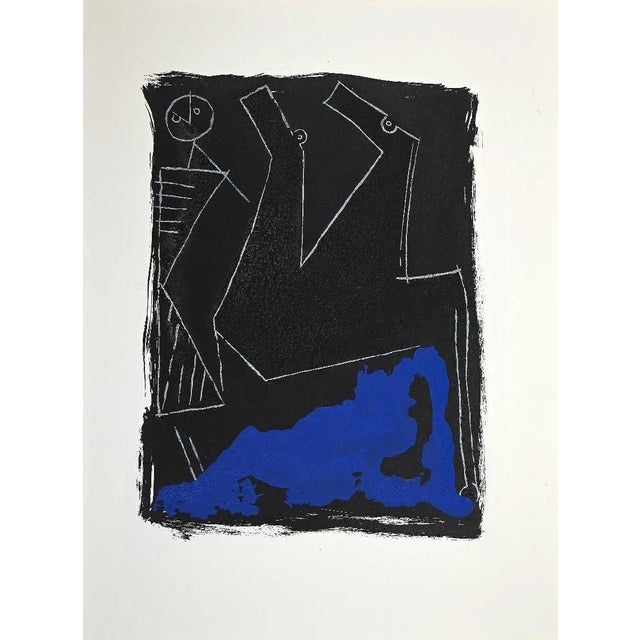 Horses 1963 is an original contemporary artwork realized by Marino Marini. Color etching and aquatint. Edition of 100...