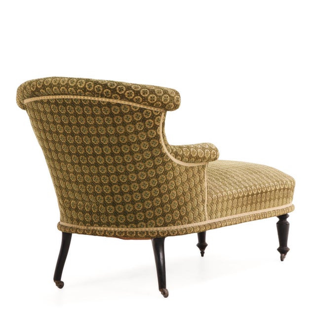 French French Napoleon III Chaise Longue, C 1860 For Sale - Image 3 of 7