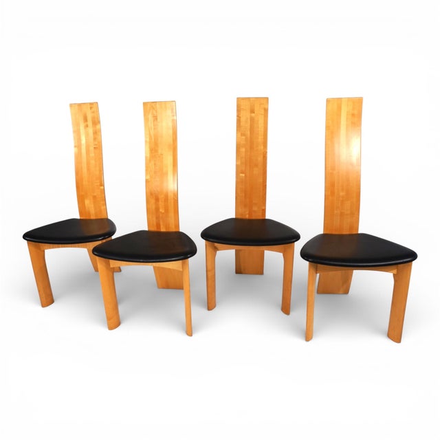 Vontage Iris Dining Chairs by Bob Van Den Berghe, 1980, Set of 4 For Sale - Image 18 of 18
