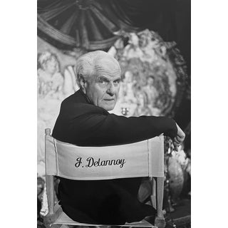 Pascal Baril, Jean Delannoy 1990, Silver Print For Sale