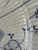 Mid-19th Century Rauenstein "Straw Flower" Blue & White Fluted Porcelain Plate For Sale - Image 9 of 11