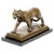Art Deco Artist, Brown Patinated Panther Sculpture, Bronze For Sale - Image 6 of 6