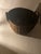 Brown 19th-Century Antique Splint Wood Round Basket With Handles For Sale - Image 8 of 9