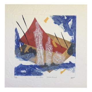 Bernard Alligand, Perfumed Sky, 2003, Carborundum Engraving For Sale