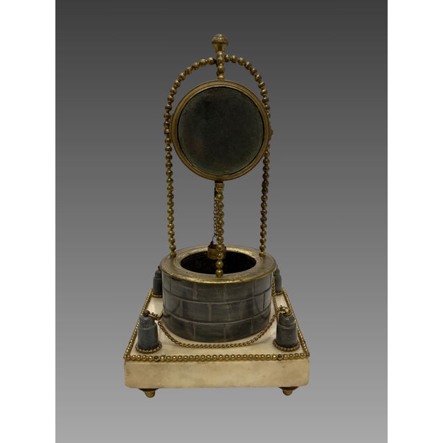 Louis XVI Well Clock, Late 18th Century For Sale - Image 4 of 6