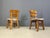 Brutalist Dining Chairs, 1960s, Set of 5, in Good conditions. Designed 1960 to 1969