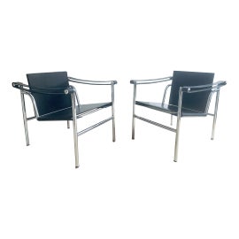 Example of Le Corbusier, Jeanneret, Perriand Side Chairs
