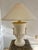 Sculpture Materials Air of Bon Art 1989 Neoclassical Plaster Urn Table Lamps - a Pair For Sale - Image 7 of 7