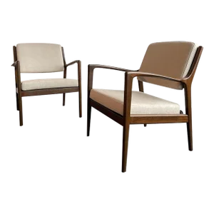 1960s Karl-Erik Ekselius "Easy" Chairs for J. O. Carlsson Mobler - Set of 2
