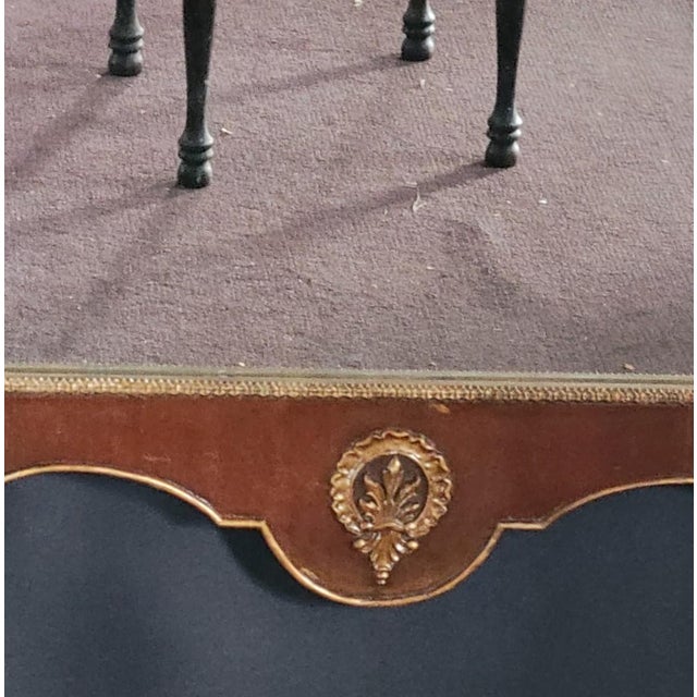 1900 French Gilded Carved Wood Wall Mirror Neoclassical Decorative For Sale In Philadelphia - Image 6 of 12
