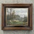 Framed Oil Painting on Canvas by F. Schloten 'Sheep in the Meadow' is a peaceful pastoral painting captures a familiar...