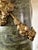 Stone Table Lamps in Green Marble and Gilded Bronze, Set of 2 For Sale - Image 7 of 14