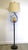 Dale Tiffany Spotted Owl Amber Art Glass Floor Lamp With Dual-Light Night Light Feature For Sale In Raleigh - Image 6 of 8