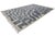 10x14 Modern Maze Blue & Cream Moroccan Geometric Handmade Wool Rug For Sale - Image 9 of 11