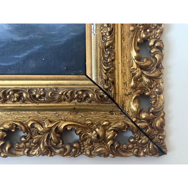 After Thomas Luny, English Marine Scene, 1880s, Painting on Canvas, Framed For Sale - Image 3 of 14
