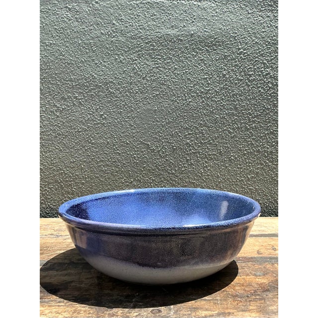 Late 20th Century Vintage Original Studio Pottery Bowl For Sale - Image 5 of 12