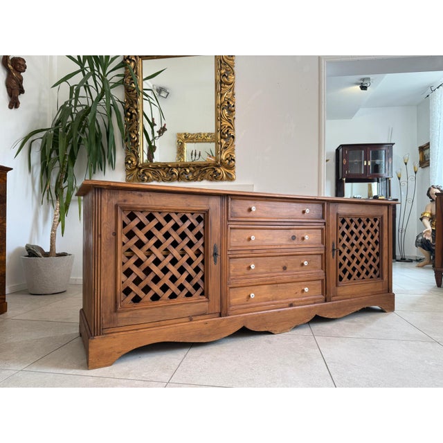 Rustic Apothecary Sideboard For Sale - Image 13 of 15