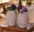 French Pair of Contemporary French Ceramic Vases With Mushroom-Inspired Organic Relief For Sale - Image 3 of 9