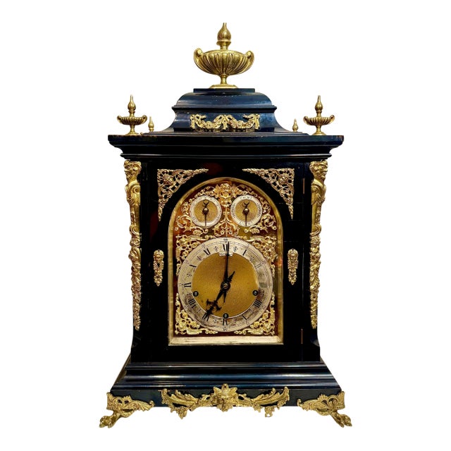 Antique Winterhalder & Hofmeier Bracket Clock** Rare Find Good Condition For Sale