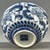 Asian Vintage Qing Blue & White Porcelain Teacup – Feather & Floral Motif, Qianlong Mark For Sale - Image 3 of 9