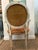 1960s Round Back Louise XVI Leather Chair For Sale In Providence - Image 6 of 7