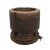 1920s Old India Wood Pestle Pot For Sale