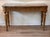 French Late 18th Century French Carved Giltwood Marble Top Console Table For Sale - Image 3 of 13