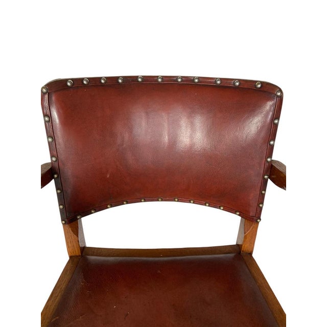 Vintage Art Deco Armchair in the style of Heals and Sons, 1920 For Sale - Image 6 of 8