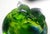 Liuli Gongfang Signed LTD Ed Art Glass Sculpture Green Pâte-De-Verre Crystal #92/3330 For Sale In Dallas - Image 6 of 8