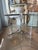 Metal Vintage Modern Pair of Lucite & Chrome End Side Drink Tables Polished For Sale - Image 7 of 12