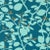 Harlequin Ardisia Wallpaper in Amazonia/Teal/ Gold For Sale