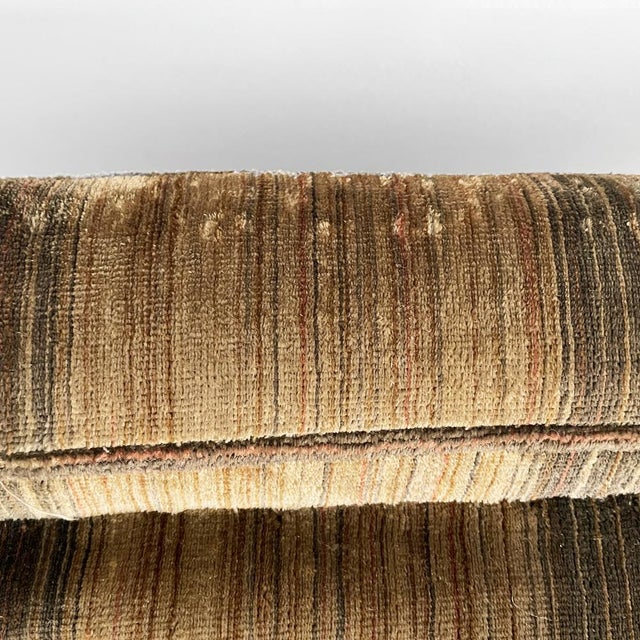 Italian Art Deco Striped Velvet Armchairs, 1930s, Set of 2 For Sale - Image 12 of 17