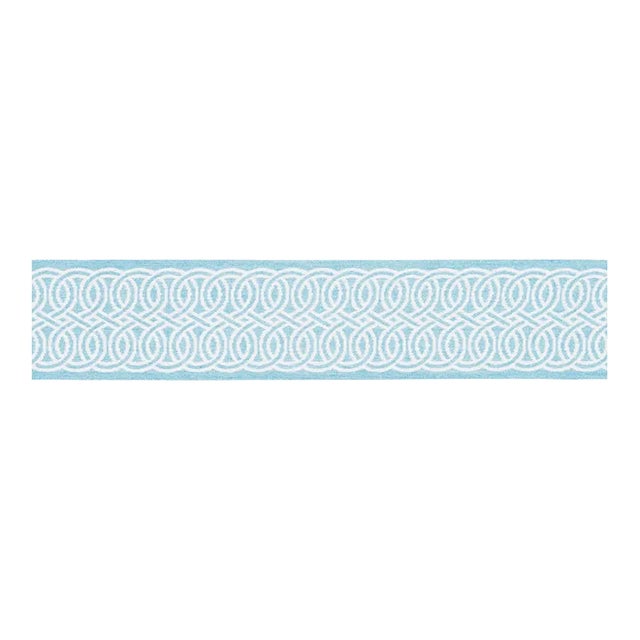 Schumacher Infinito Indoor/Outdoor Trim in Sky For Sale