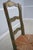 Wood French Country Woven Seat Ladder Back Chair For Sale - Image 7 of 18