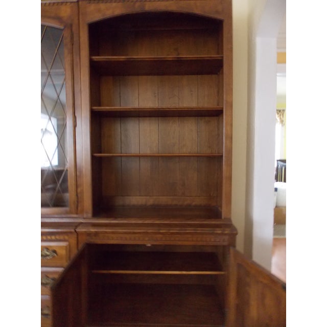 Ethan Allen Wall Unit Bookcase Chairish
