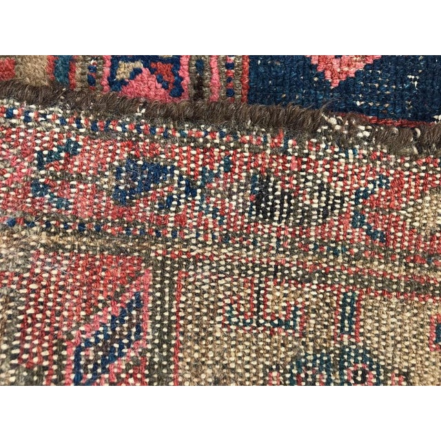Vintage Wool Kurdish Rug For Sale - Image 14 of 15