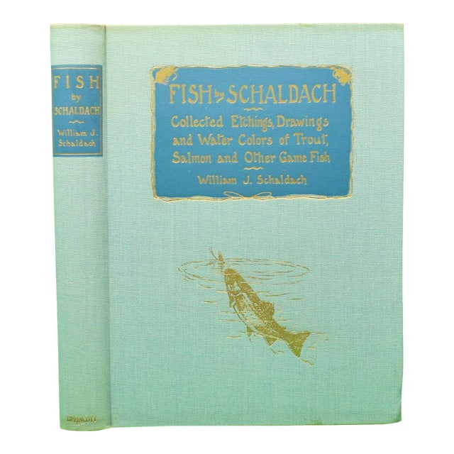"Fish by Schaldach" 1937 Schaldach, William (Inscribed) For Sale
