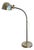 Mid-Century Modern French Chrome Gooseneck Desk Lamp, 1940s For Sale