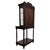 Antique English Carved Oak Cabinet with Barley Twist Legs For Sale - Image 10 of 12