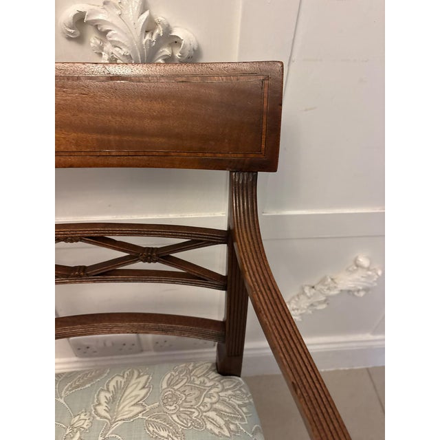 Antique Edwardian Mahogany Dining Chairs, 1900, Set of 10 For Sale - Image 16 of 18