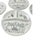 Mid-Century Modern Vintage Set of 4 Royal China Company Mid Century Modern Divide BBQ Ceramic Plates Barbecue 1950s For Sale - Image 3 of 7