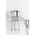Visual Comfort AERIN for Visual Comfort Signature Asalea Double Sconce in Polished Nickel with Clear Glass For Sale - Image 4 of 8