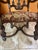 Antique Gothic Jacobean Style Carved Ornate Walnut Throne Accent Chair For Sale - Image 10 of 11