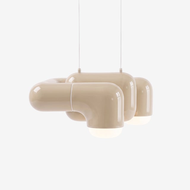 Plastic U 048 Pendant Light by Rollo Studio For Sale - Image 7 of 7