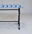 Antique Cast Iron Window Bench, Victorian, Ikat Upholstery, Usa For Sale - Image 10 of 11