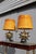 Italian Table Lamps in Brass, Metal & Bamboo, 1950s, Set of 2 For Sale - Image 4 of 17