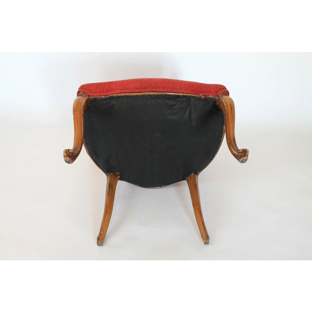 French Louis XV Style Fauteuil For Sale - Image 9 of 13