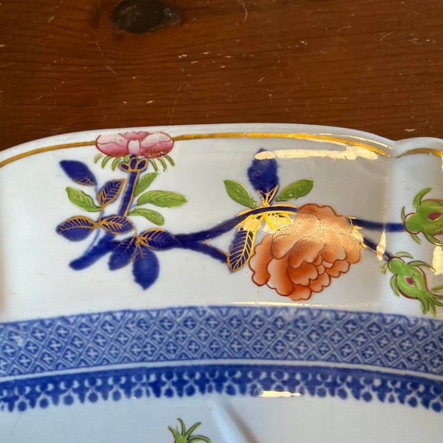 Antique Mason’s Patent Ironstone Well and Tree Platter, Imari Palette, 18¾", Circa 1820-1840 For Sale - Image 6 of 18