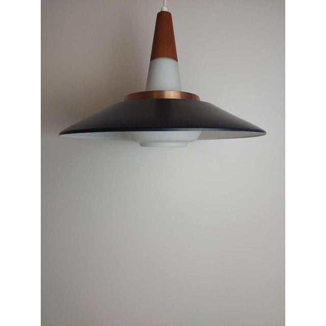 Vintage Danish Pendant Lamp, 1960 For Sale - Image 6 of 10